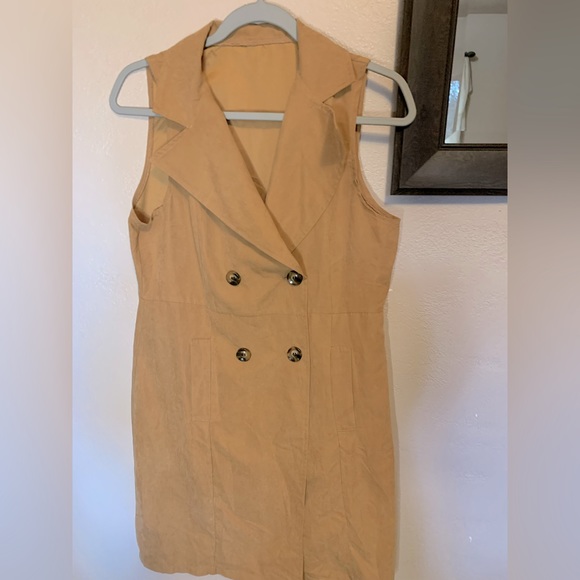 019 Classic Waterfall Pocket Minimalist Long Vest - Picture 2 of 5